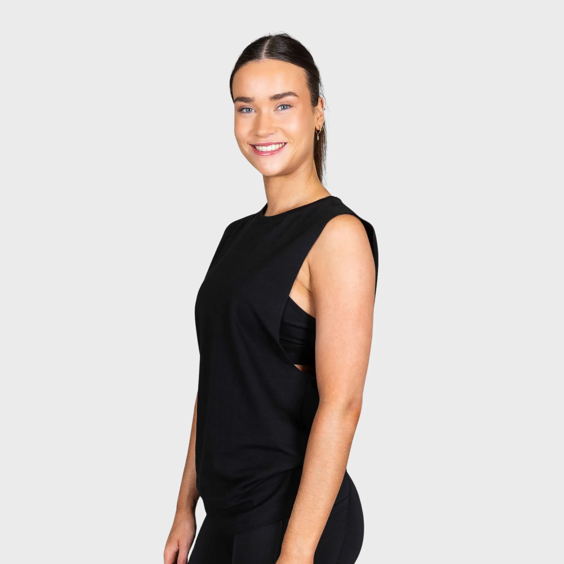 TWL - EVERYDAY MUSCLE TANK - BLANK - BLACK