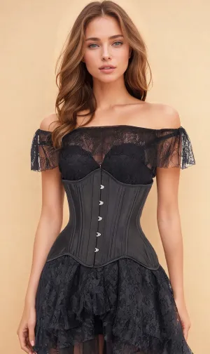 VG-19138 - Custom Made New Curvy Waist Trainer in Taffeta