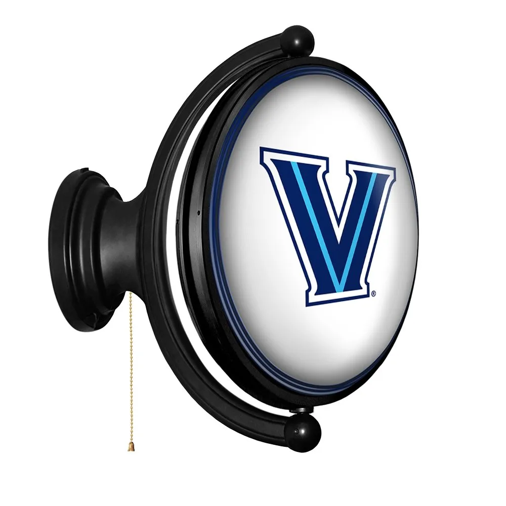 Villanova Wildcats: Original Oval Rotating Lighted Wall Sign