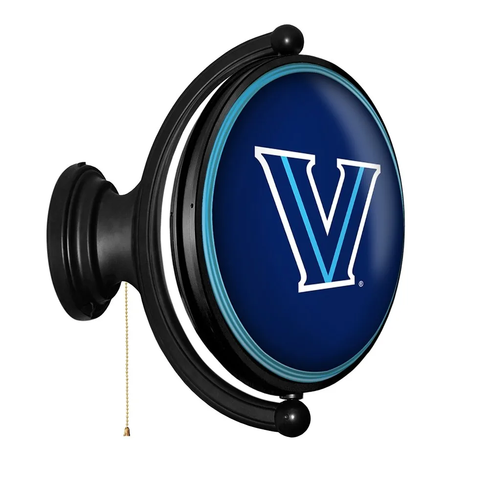 Villanova Wildcats: Original Oval Rotating Lighted Wall Sign