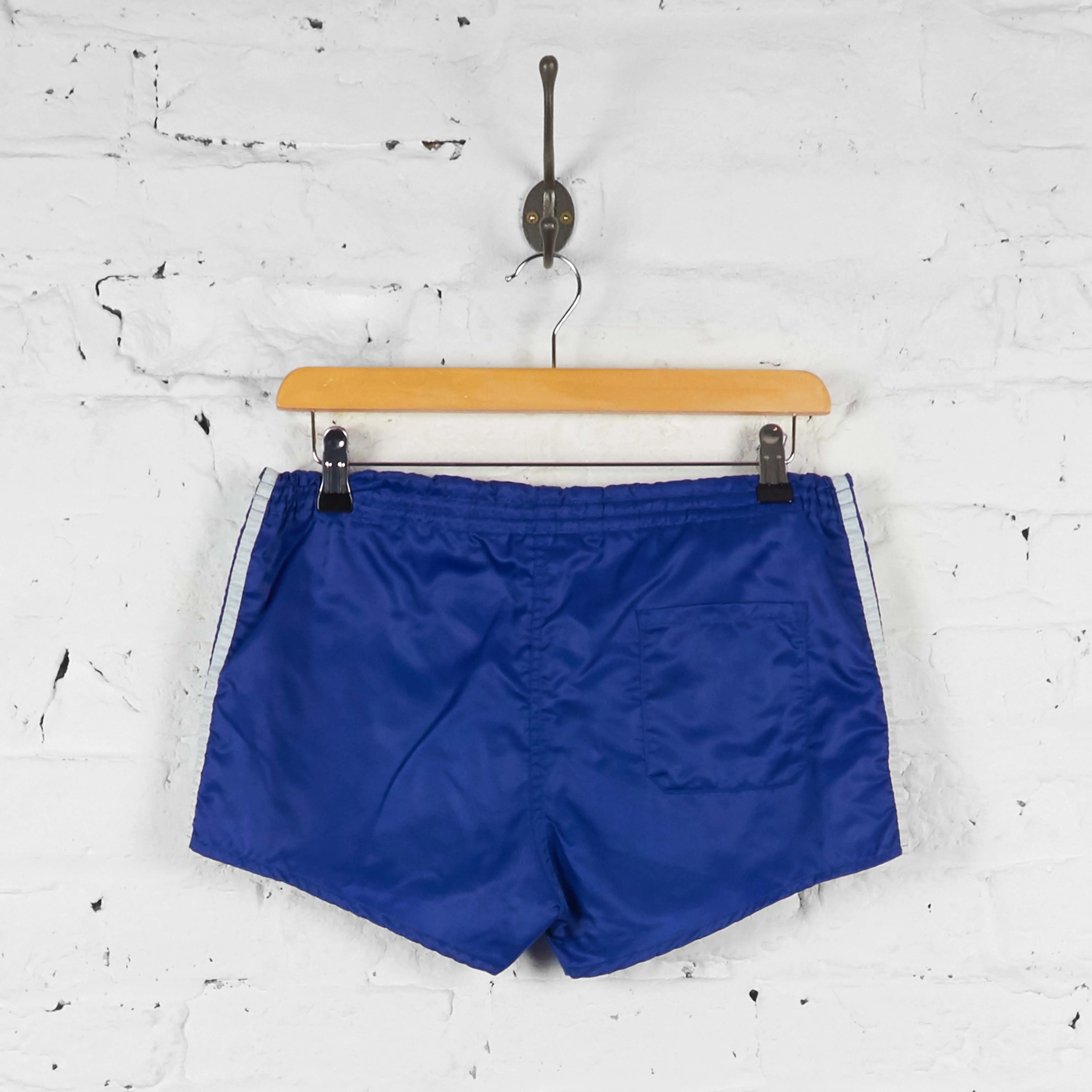 Vintage Adidas Running Shorts - Blue - S