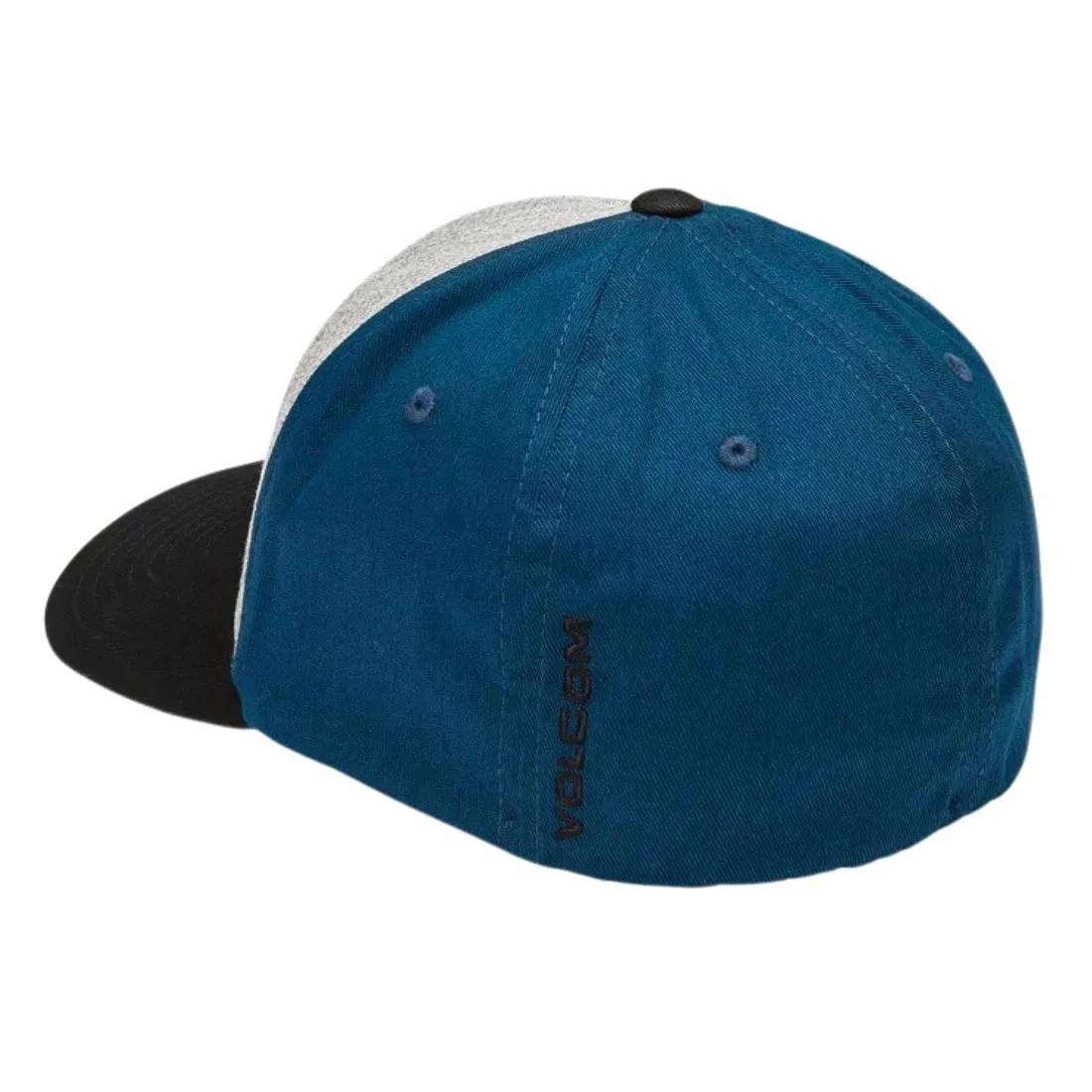 Volcom Full Stone Heather Flexfit Cap - Deep Blue