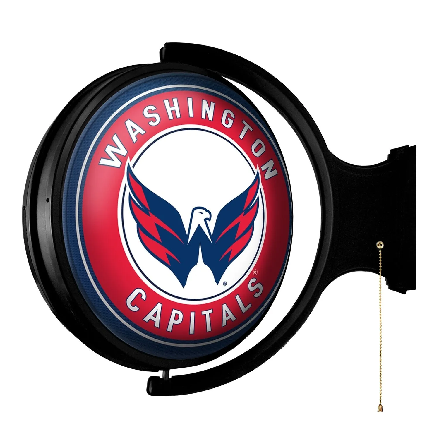 Washington Capitals: Original Round Rotating Lighted Wall Sign