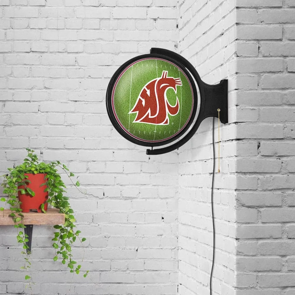Washington State Cougars: On the 50 - Rotating Lighted Wall Sign