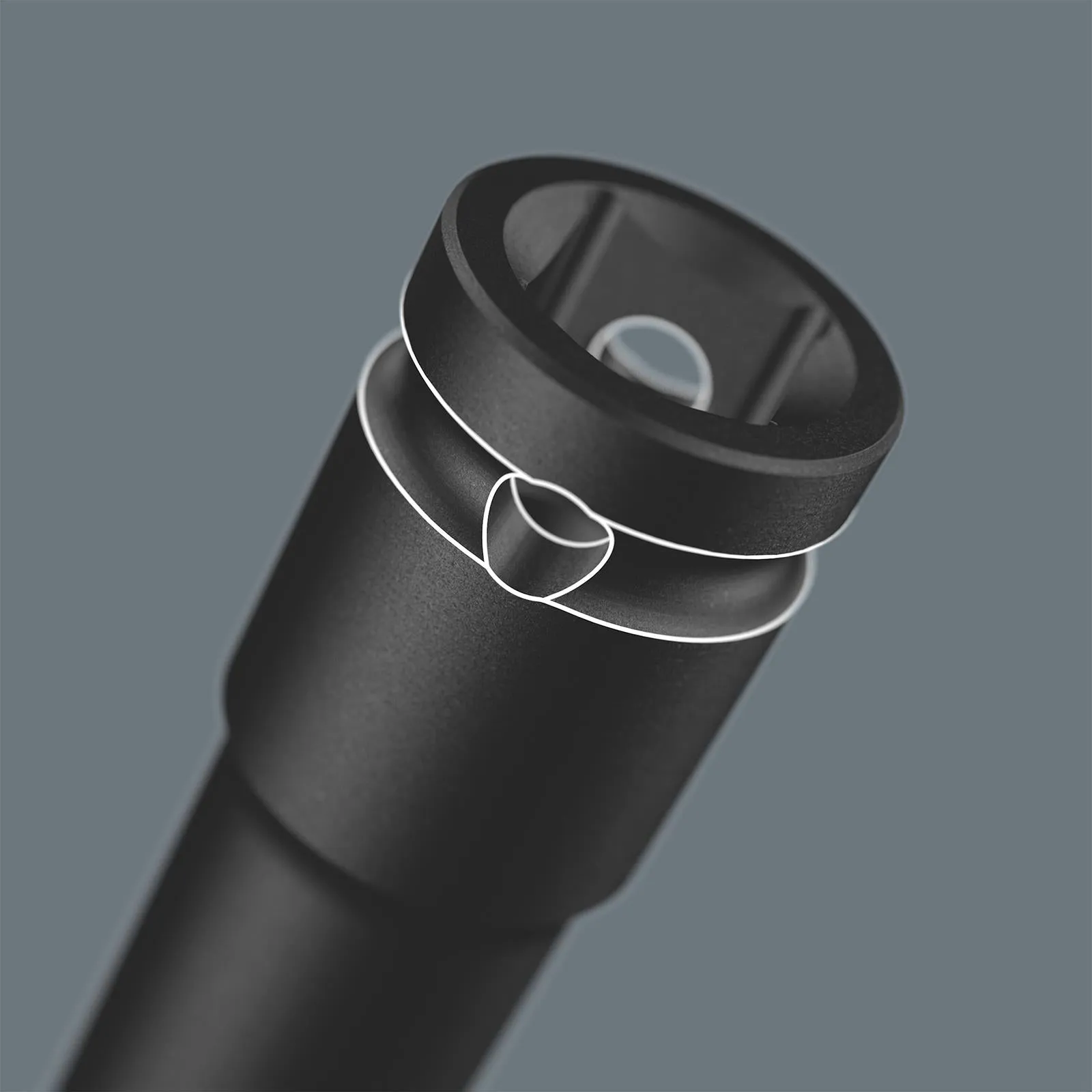 Wera Deep Impact Socket Impaktor with 1/2" Drive Zyklop 8790 C 17mm x 83mm