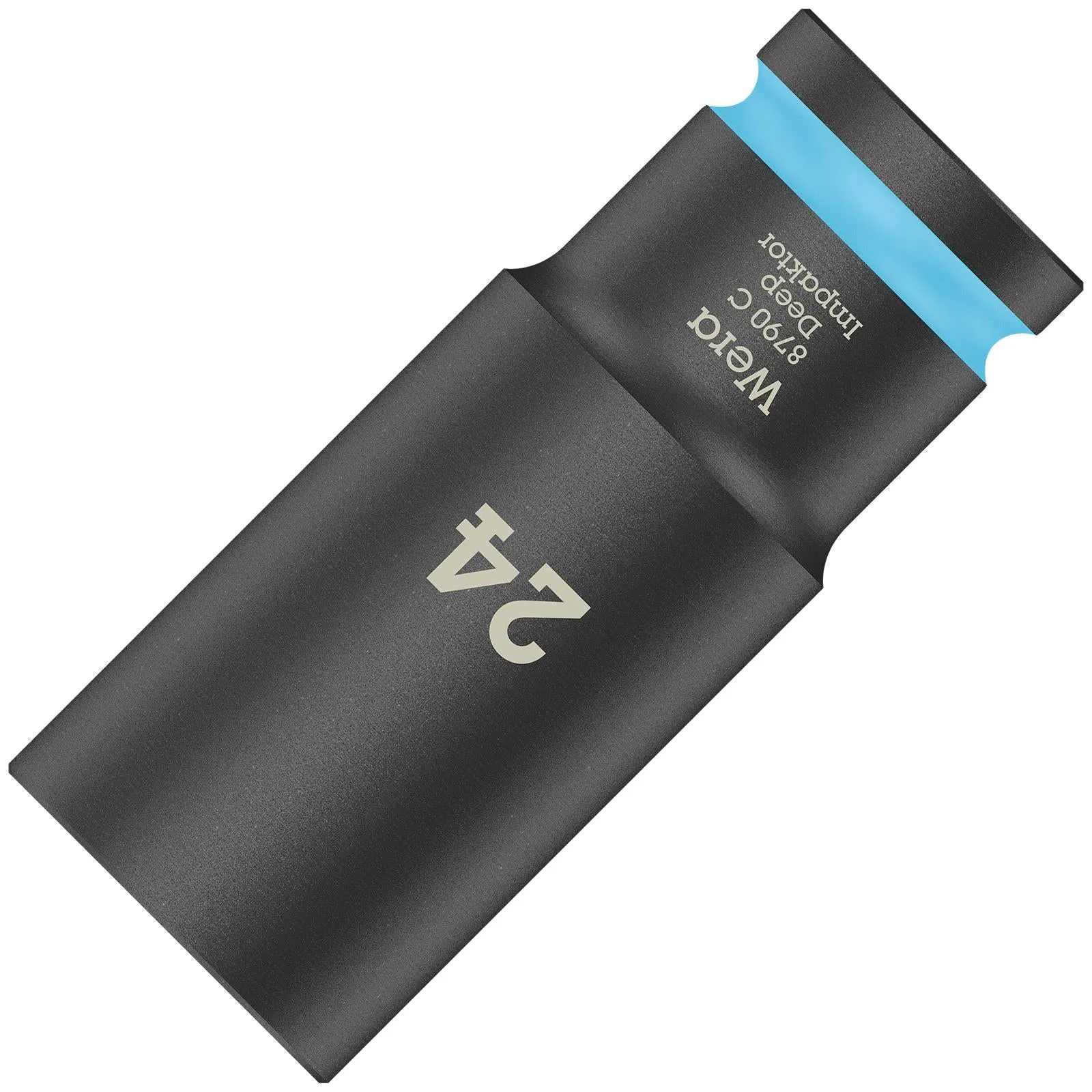 Wera Deep Impact Socket Impaktor with 1/2" Drive Zyklop 8790 C 24mm x 83mm