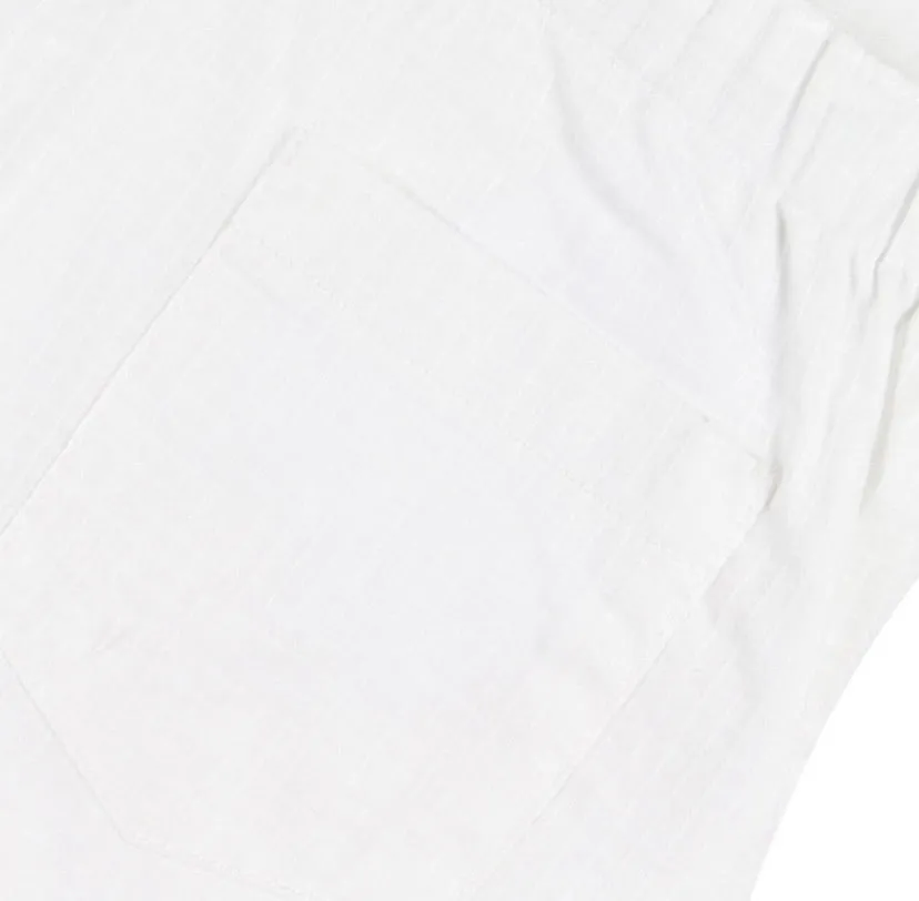 White Dungarees