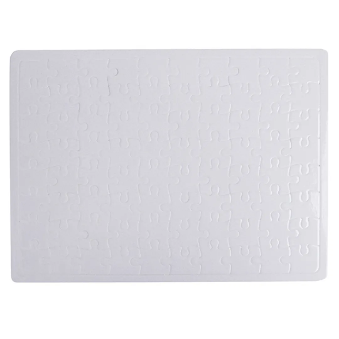 White Glossy Sublimation A5 Blank Jigsaw Puzzle