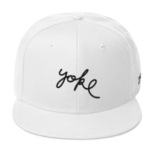 White Yoke & Co. Snapback Hat