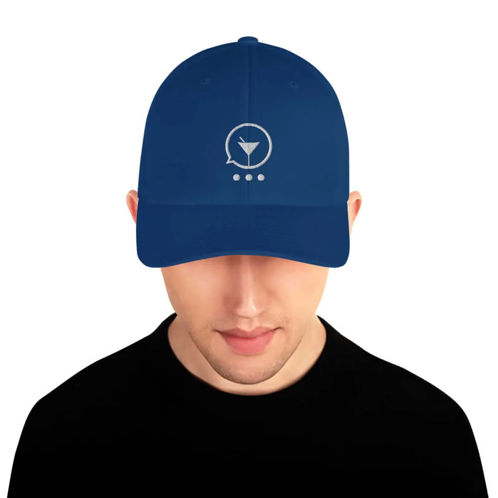 Why So Blue Structured Twill Cap
