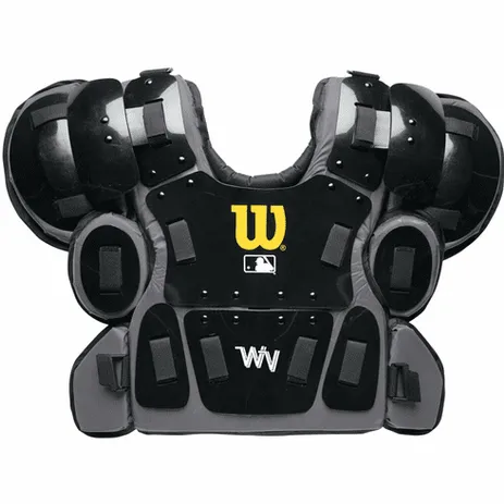Wilson Pro Gold™ 2 Umpire Chest Protector - Memory Foam - Black