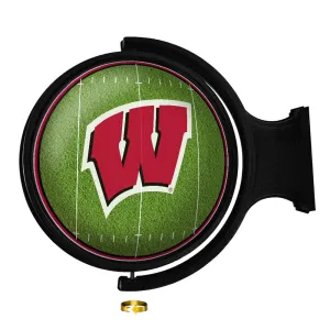 Wisconsin Badgers: On the 50 - Rotating Lighted Wall Sign
