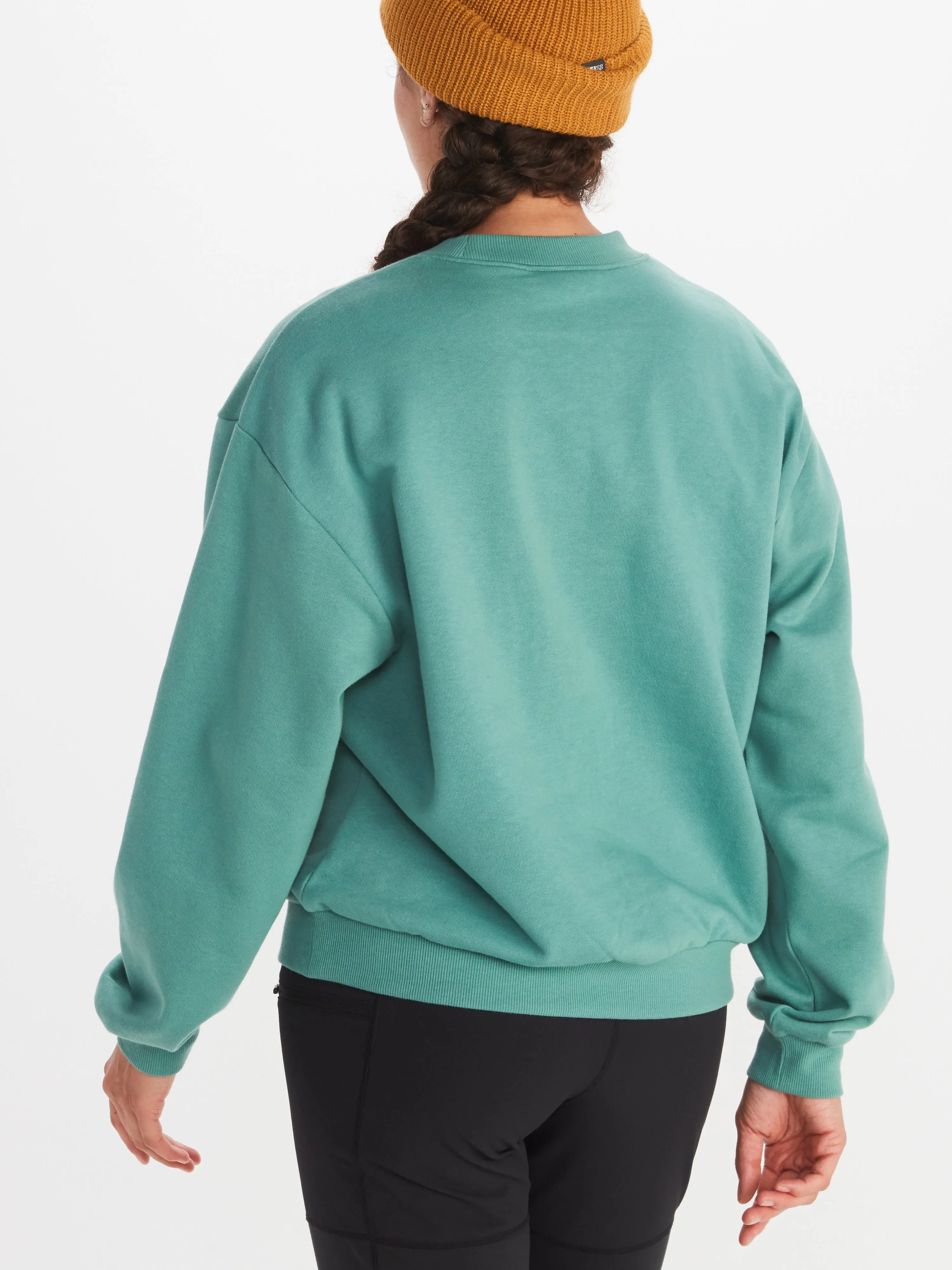 Wm's Marmot Mountain Works Boxy Crewneck Sweatshirt