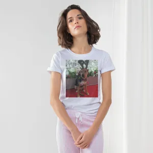 Women's Long Pant Pajama Set with Bag - Christmas Dog
