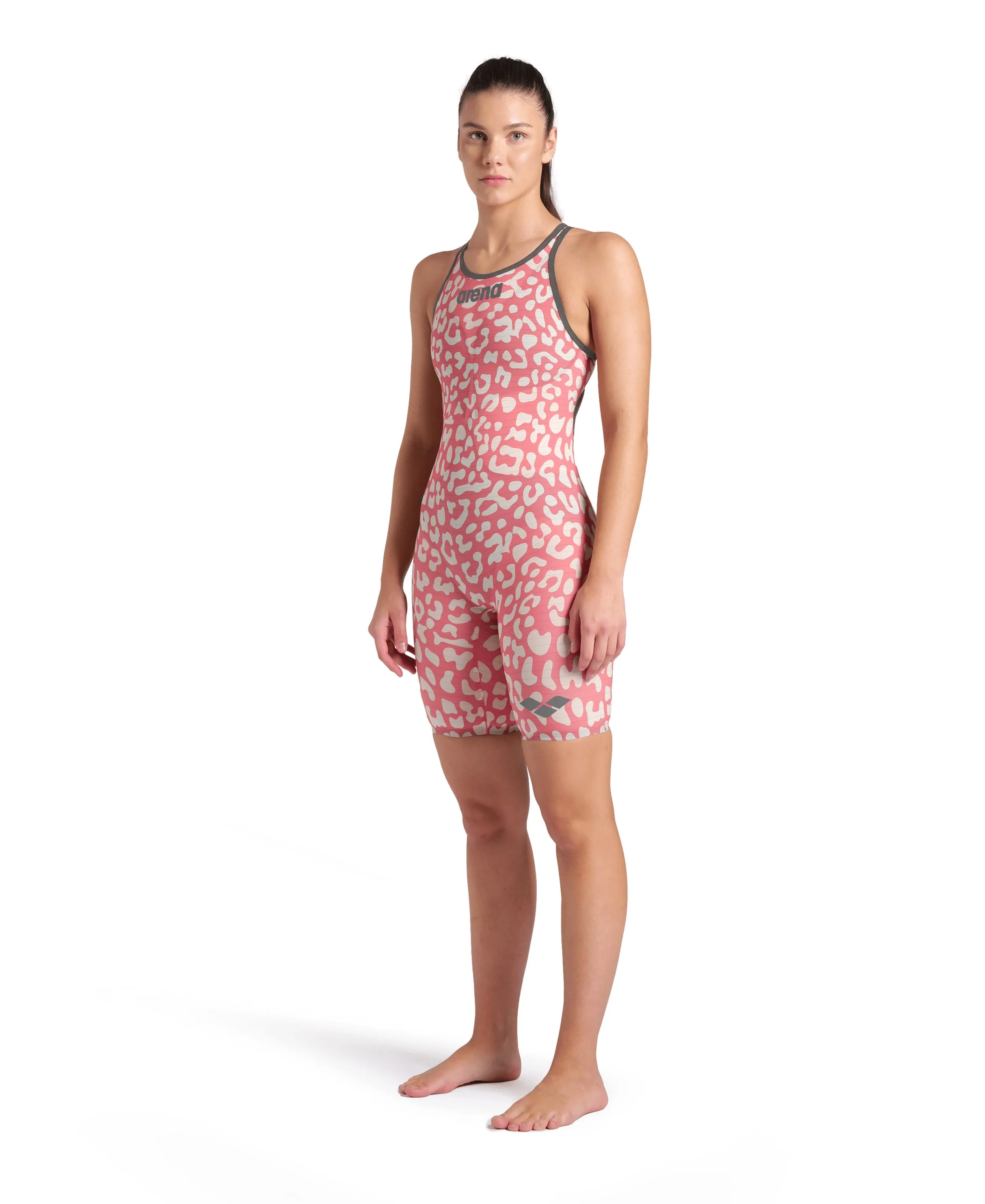 Womens Powerskin ST Next LE OB Leopard Skin Geranium