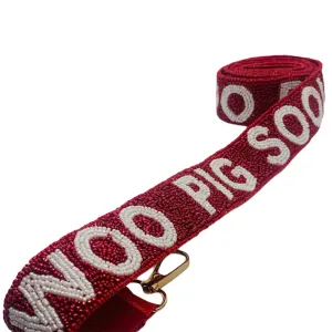 Woo Pig Beaded Purse Strap