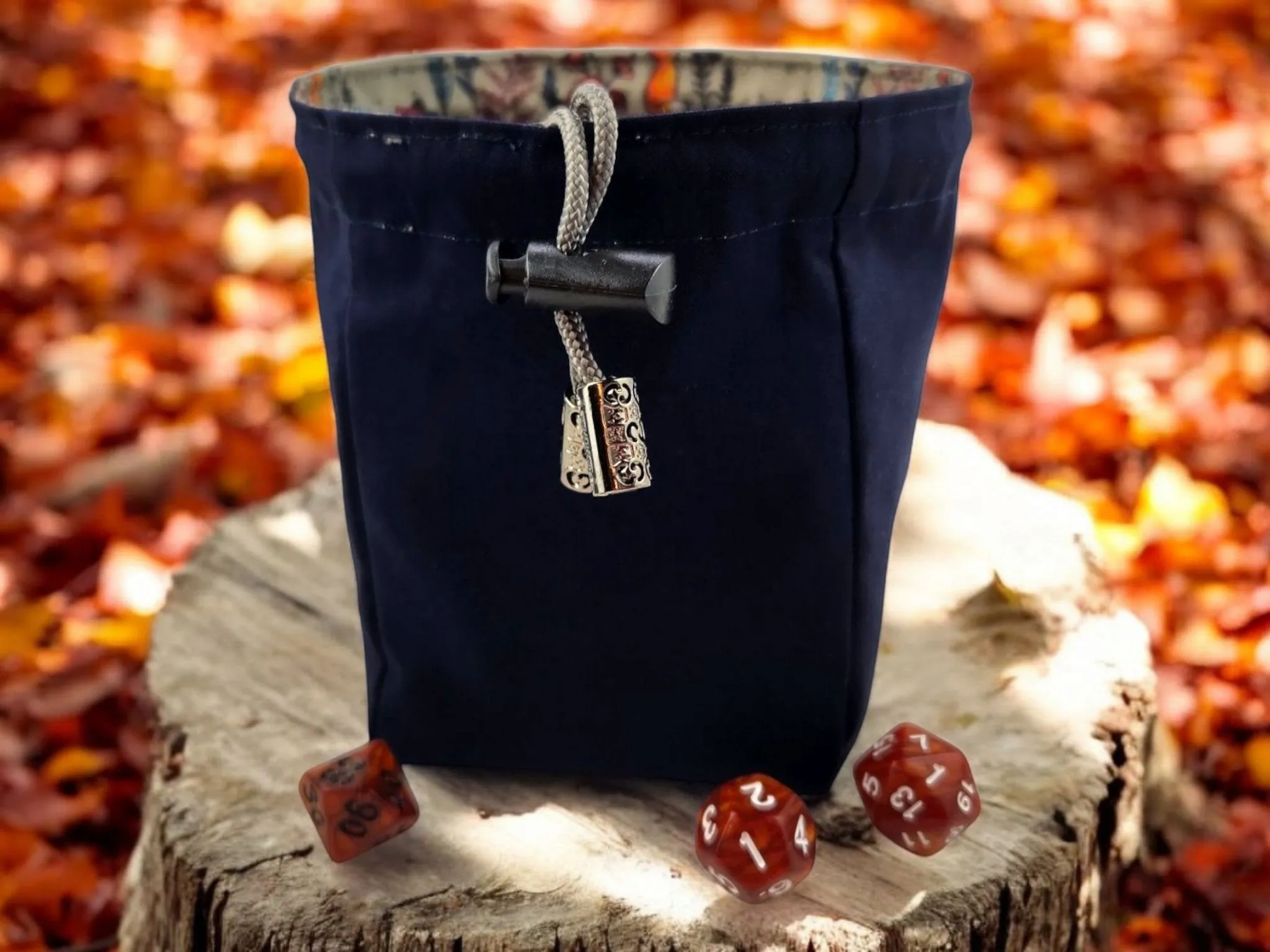 Woodland Fox dice bag