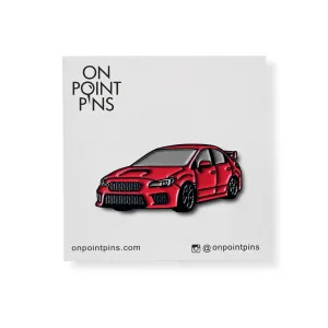 WRX STI 4th Gen (Red) Car Lapel Enamel Pin