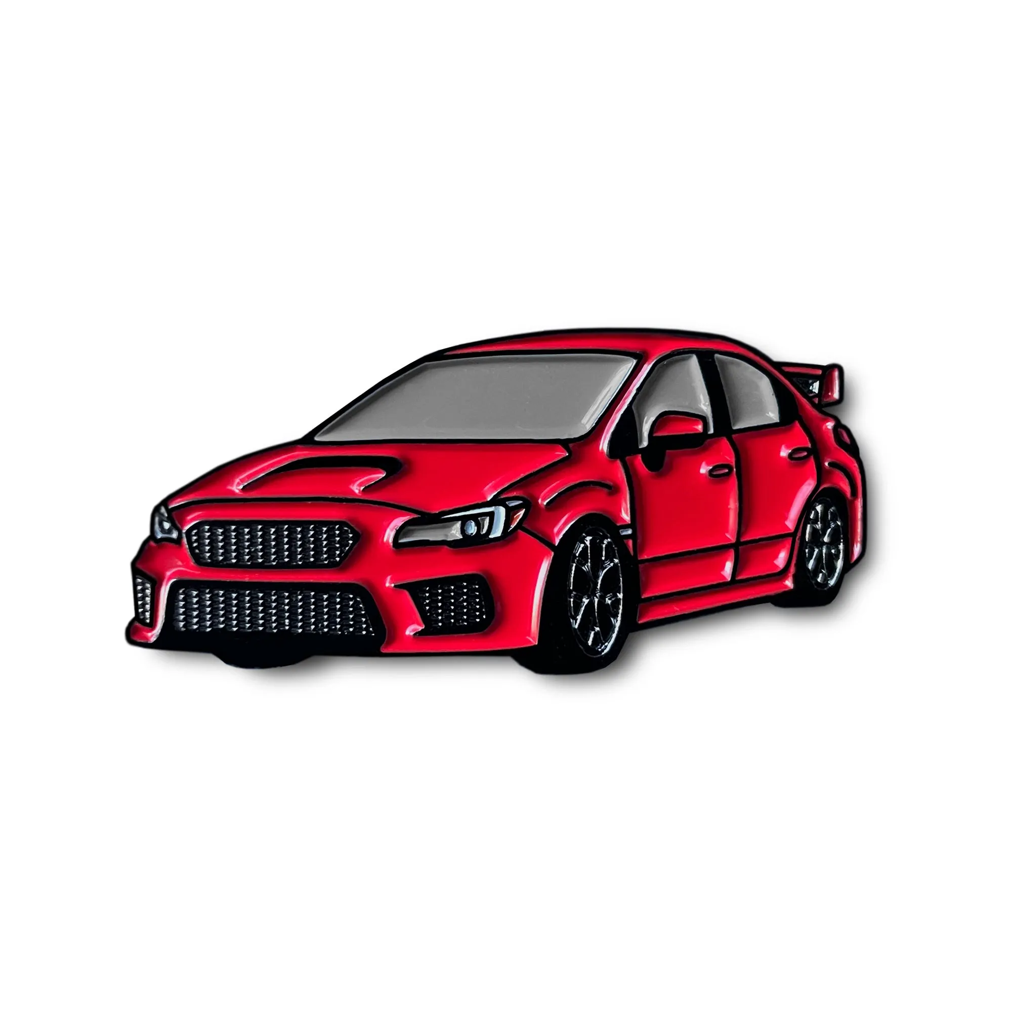 WRX STI 4th Gen (Red) Car Lapel Enamel Pin
