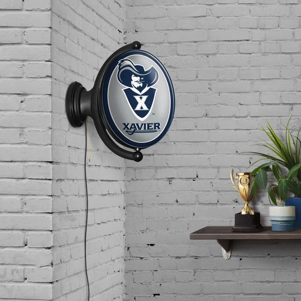 Xavier Musketeers: Musketeer - Original Oval Rotating Lighted Wall Sign