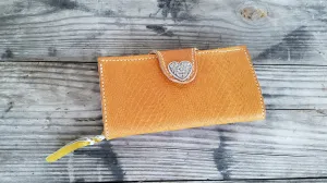 Yellow Clutch Wallet