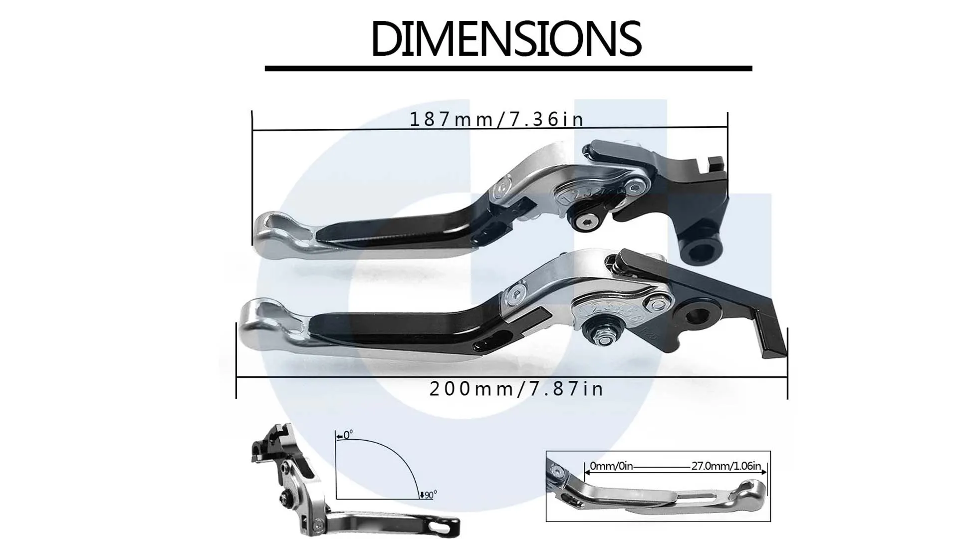 Z650 Brake and Clutch Lever